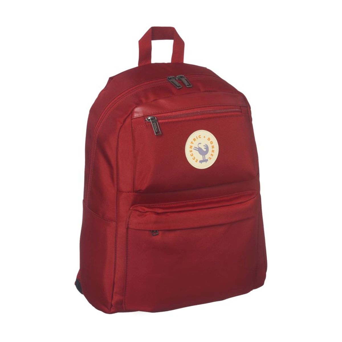 Backpack Poitou Basic Red Two Tone